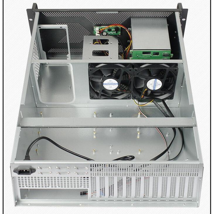 8 Gpu 4U Server Chassis - เคสเซิร์ฟเวอร์แบบ Hot-Swap 4U 8/12 สล็อต PCI
