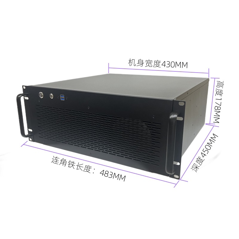 เคสเซิร์ฟเวอร์แบบติดตั้งในแร็ค - 8 Gpu 4U Server Chassis บทวิจารณ์และราคา